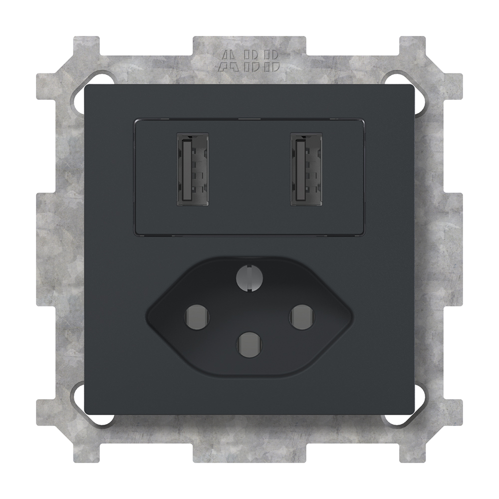 UP-USB Ladesteckdose m.T13