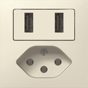USB Ladesteckdose m.T13 SIDUS