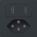 USB Ladesteckdose m.T13 SIDUS
