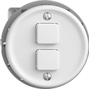 UP-Taster KNX SDUE 2×m.LED