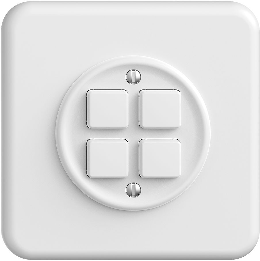 UP-Taster KNX SDUE 4×m.LED