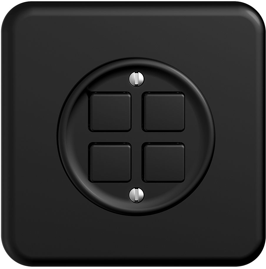 UP-Taster KNX SDUE 4×m.LED