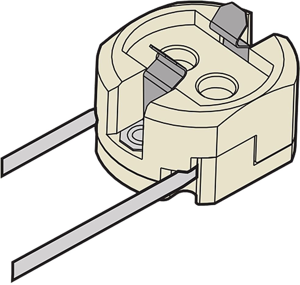 Halogenfassung Steatit G12