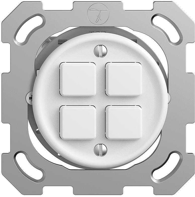 UP-Taster KNX SDUE 4×m.LED