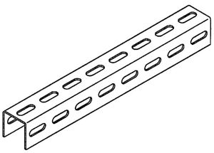 U-Profil Lanz 50×50mm Stahl