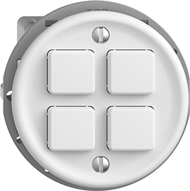 UP-Taster KNX SDUE 4×m.LED