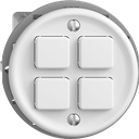 UP-Taster KNX SDUE 4×m.LED
