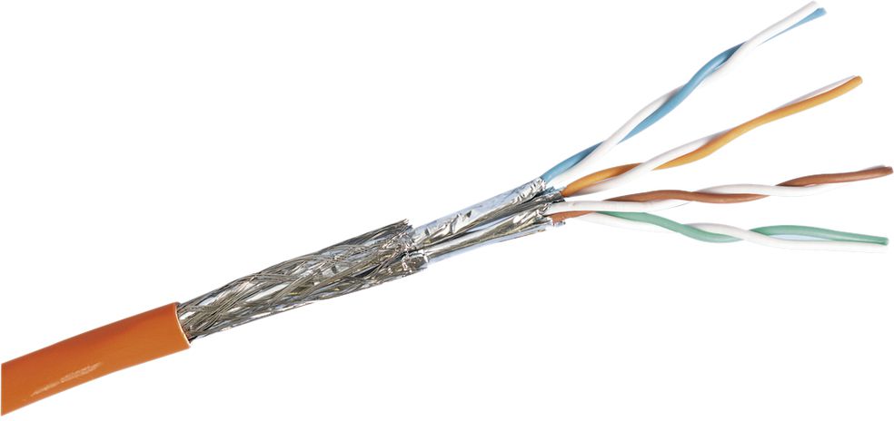Inst.Kabel Kat7,S-FTP 4×2×0,64