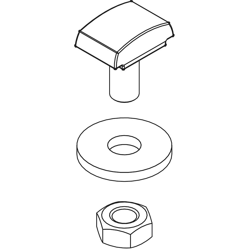 Hammerschraube Lanz M10×20mm