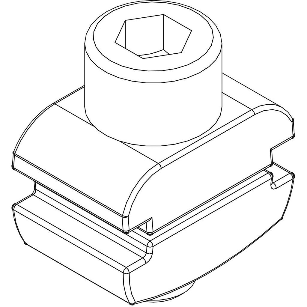 Hammerschraube Lanz M10×25mm