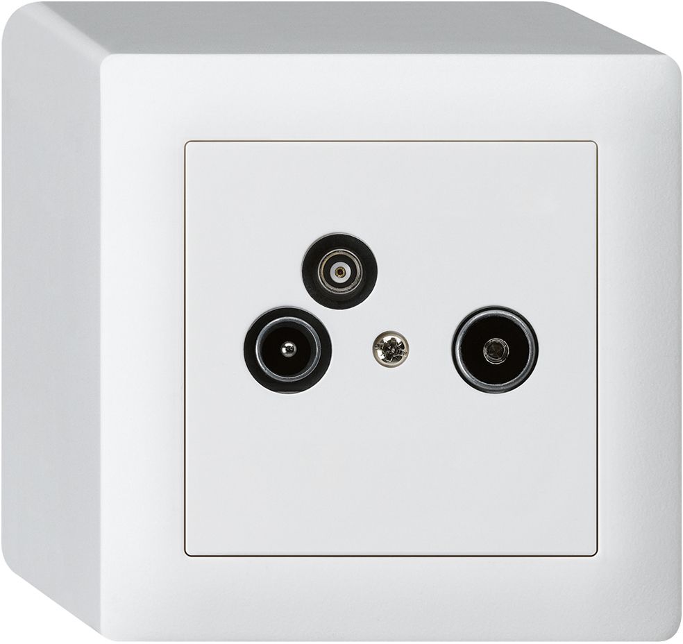 AP-Antennendose TV-R-Daten