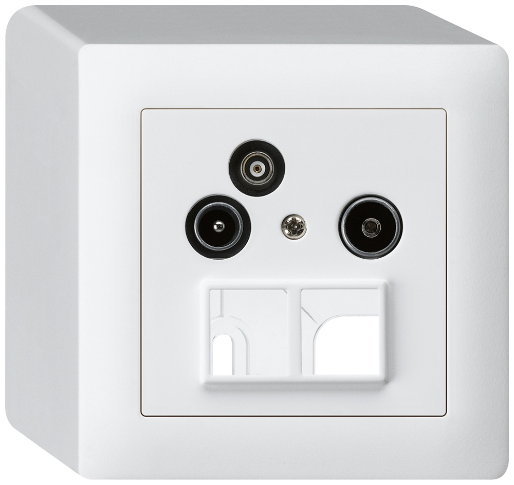 AP-Antennendose TV-R-Daten HMS