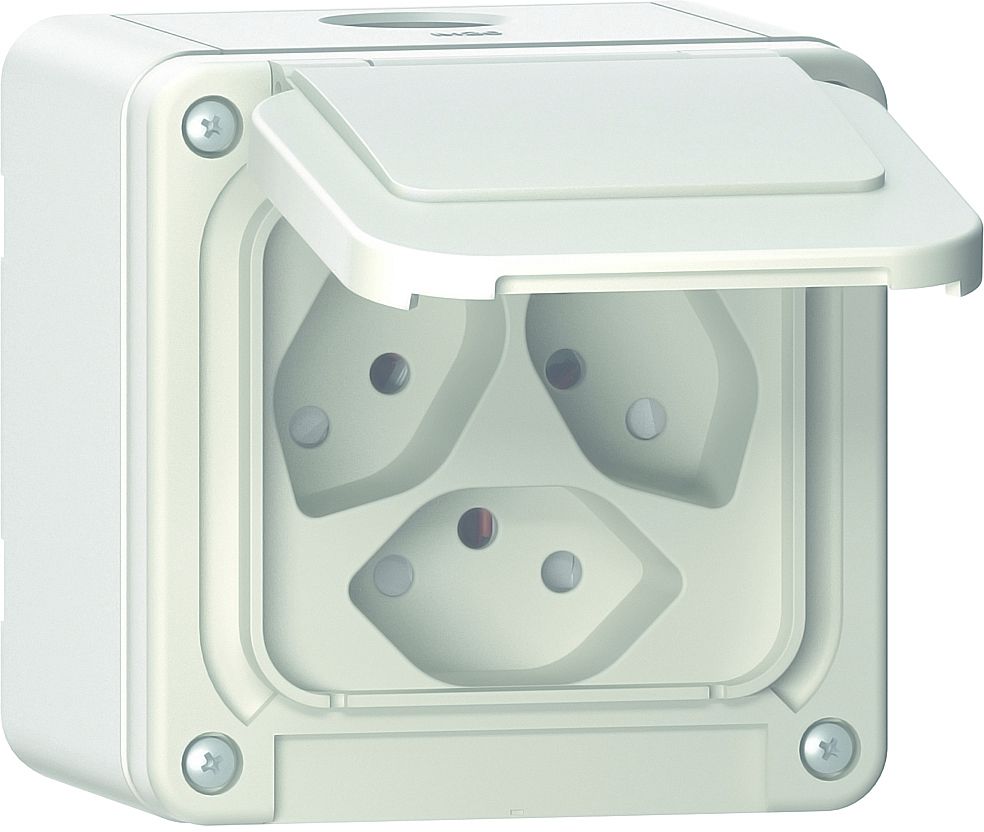 NAP-Steckdose SUPRA 3×T13