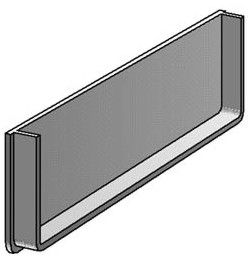Endstück EBO 100×80mm