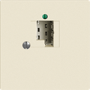 UP-Steckdose TT83 Edue 6P cre
