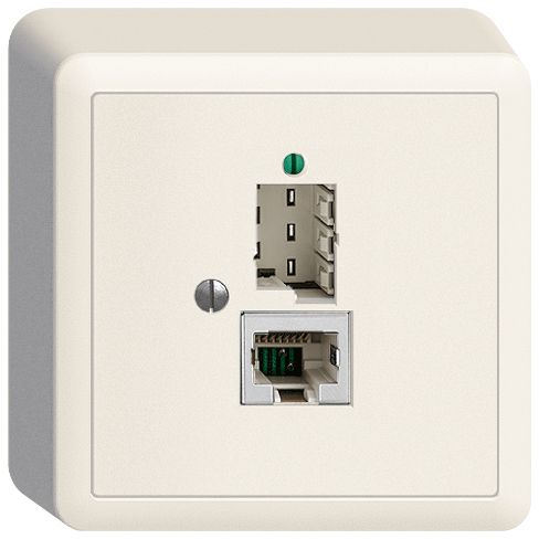 AP-Dose 1×T+T,1×RJ45/s 8P Edue