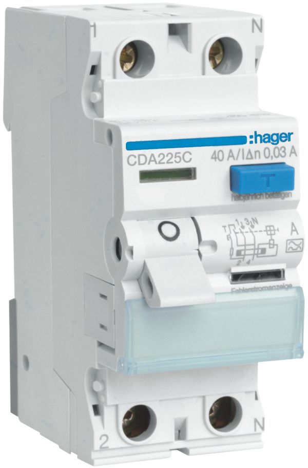 FI-Schalter HA Hi 40A 30mA 1LN