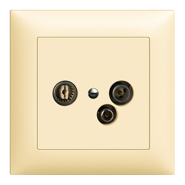UP-Antennendose TV-R-Daten