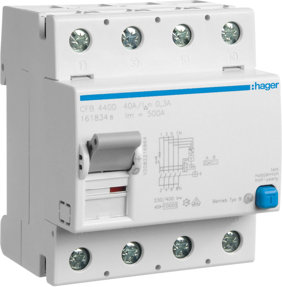 FI-Schalter HA 40A 300mA 3LN