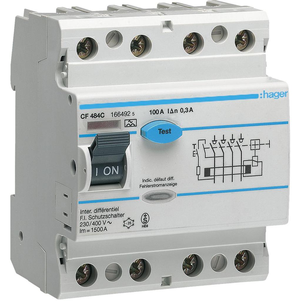 FI-Schalter HA 100A 300mA 3Ln