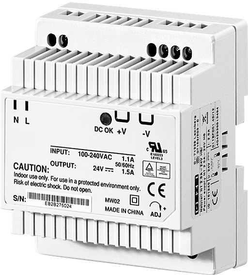 Netzteil NT 1.5A-24V HS GEZE