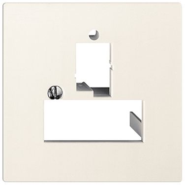 Frontplatte 1×T+T,2×RJ45 Edue