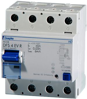 FI-Schalter Doepke 40A 30mA 4L