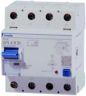 FI-Schalter Doepke 40A 30mA