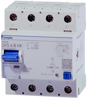 FI-Schalter Doepke 40A 300mA