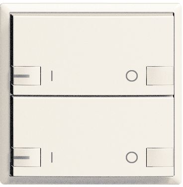 Taster ZEP 2K/2T ON-OFF m.LED