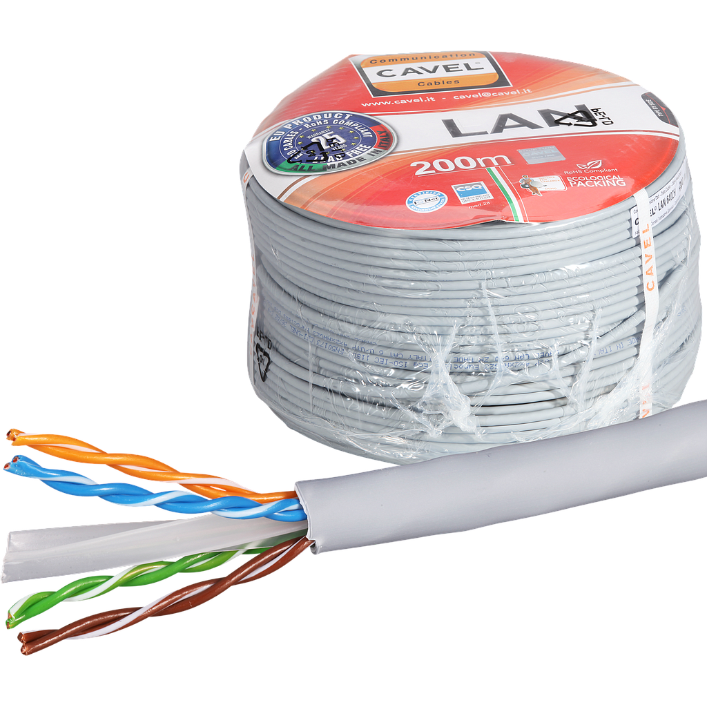 Datenkabel Kat. 6 U/UTP