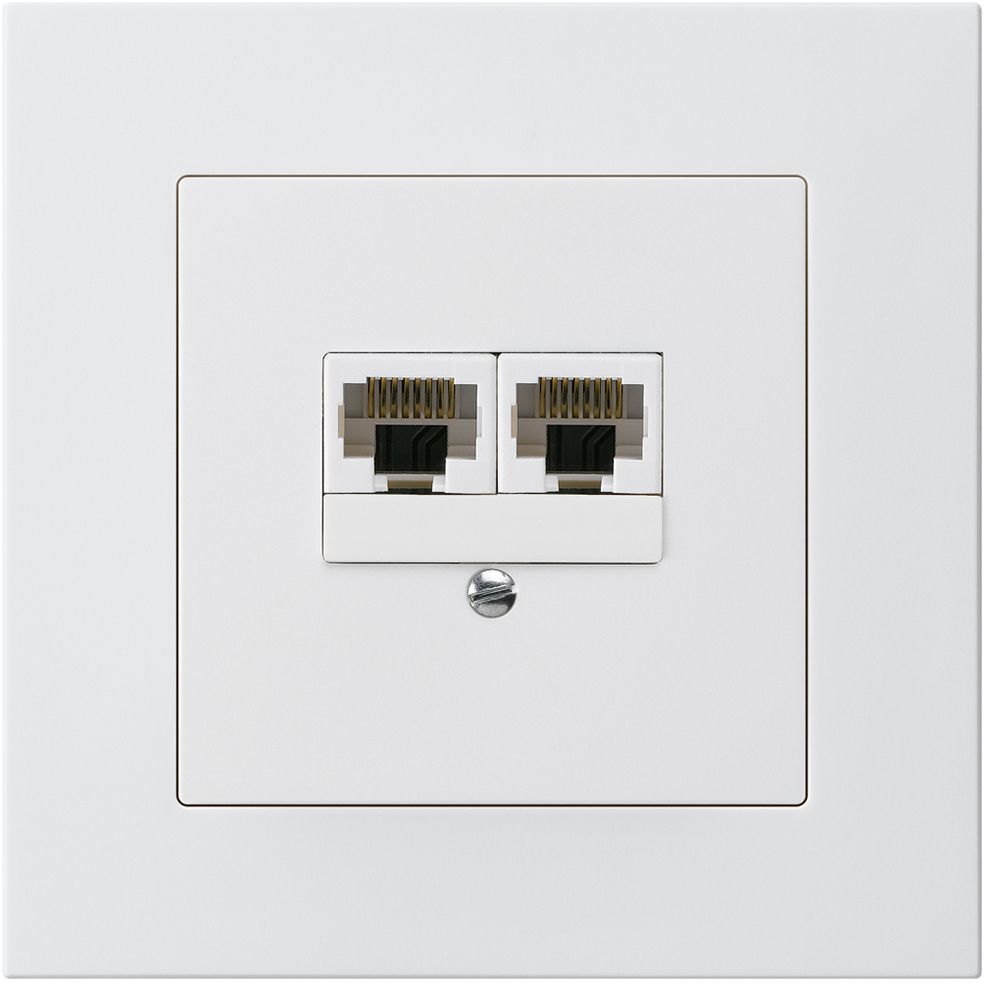 UP-Dose KPR 2×RJ45u getrennt