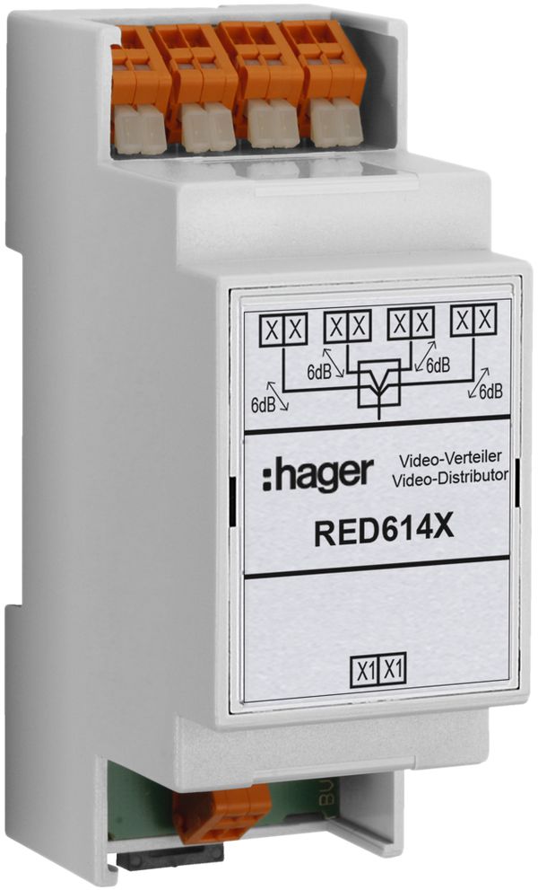 REG Video-Verteiler HA 4-fach