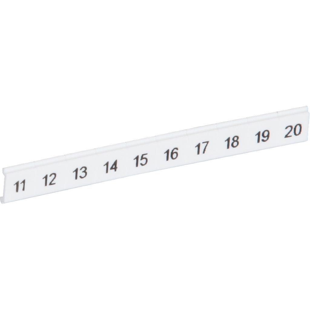 Zackband ZBF flach 11-20 ws