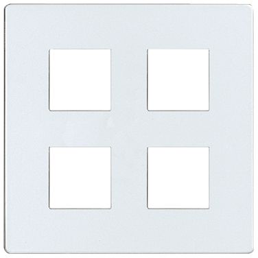 Frontplatte Edue elegance f.4×