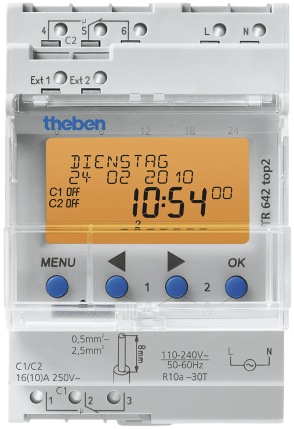 REG-Schaltuhr digital TH