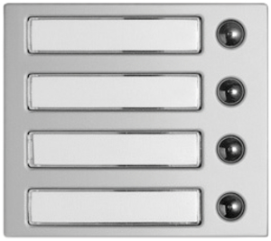 Frontblende Modul 4 Ruftasten