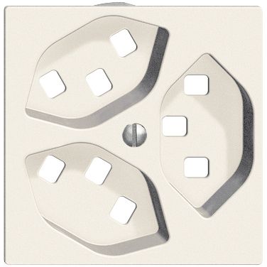 Frontset Edue ws 60×60mm 3×T23