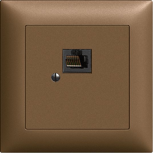 UP-Dose 1×RJ45/u 8P Edue cof