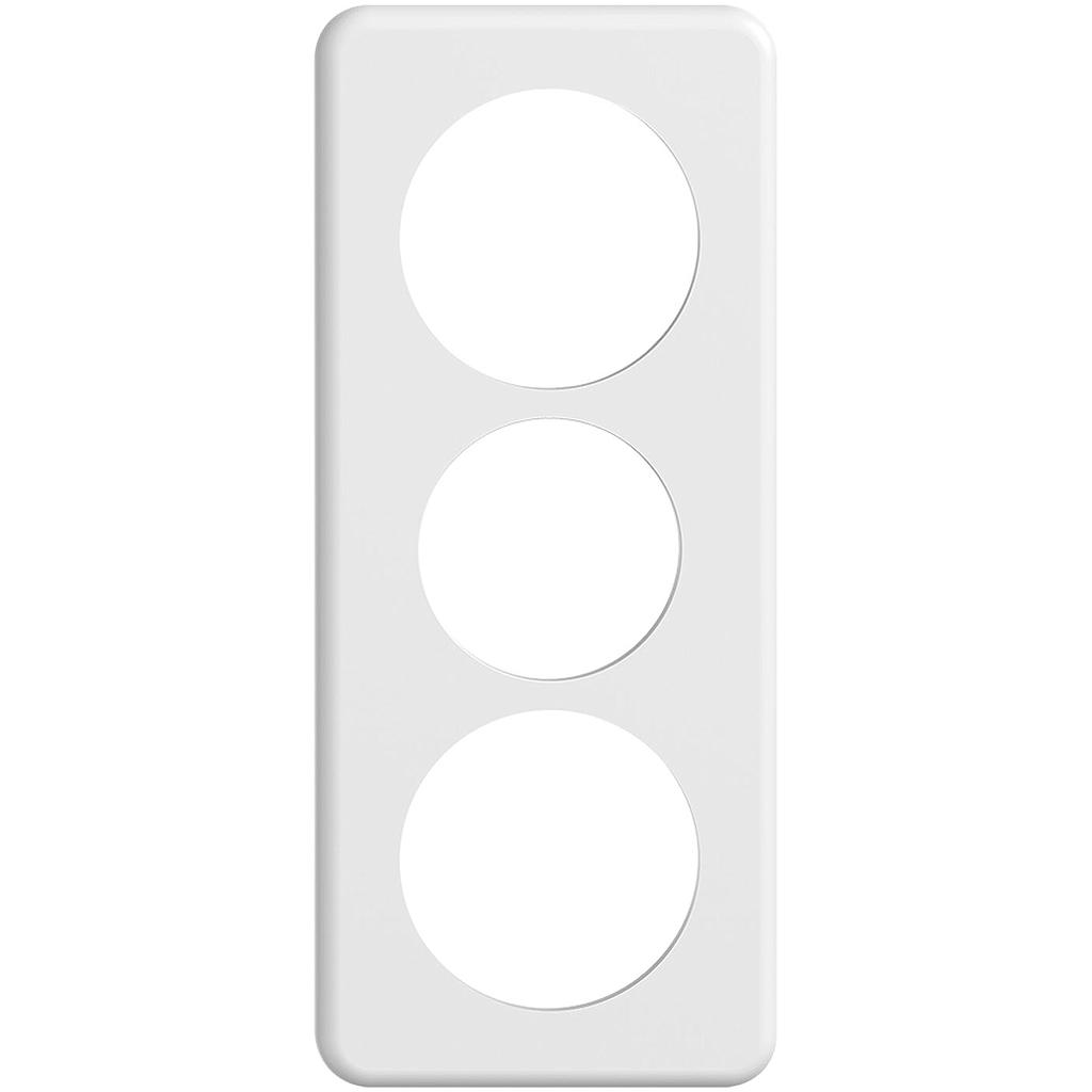 Abdeckplatte SDUE 3×1 ws