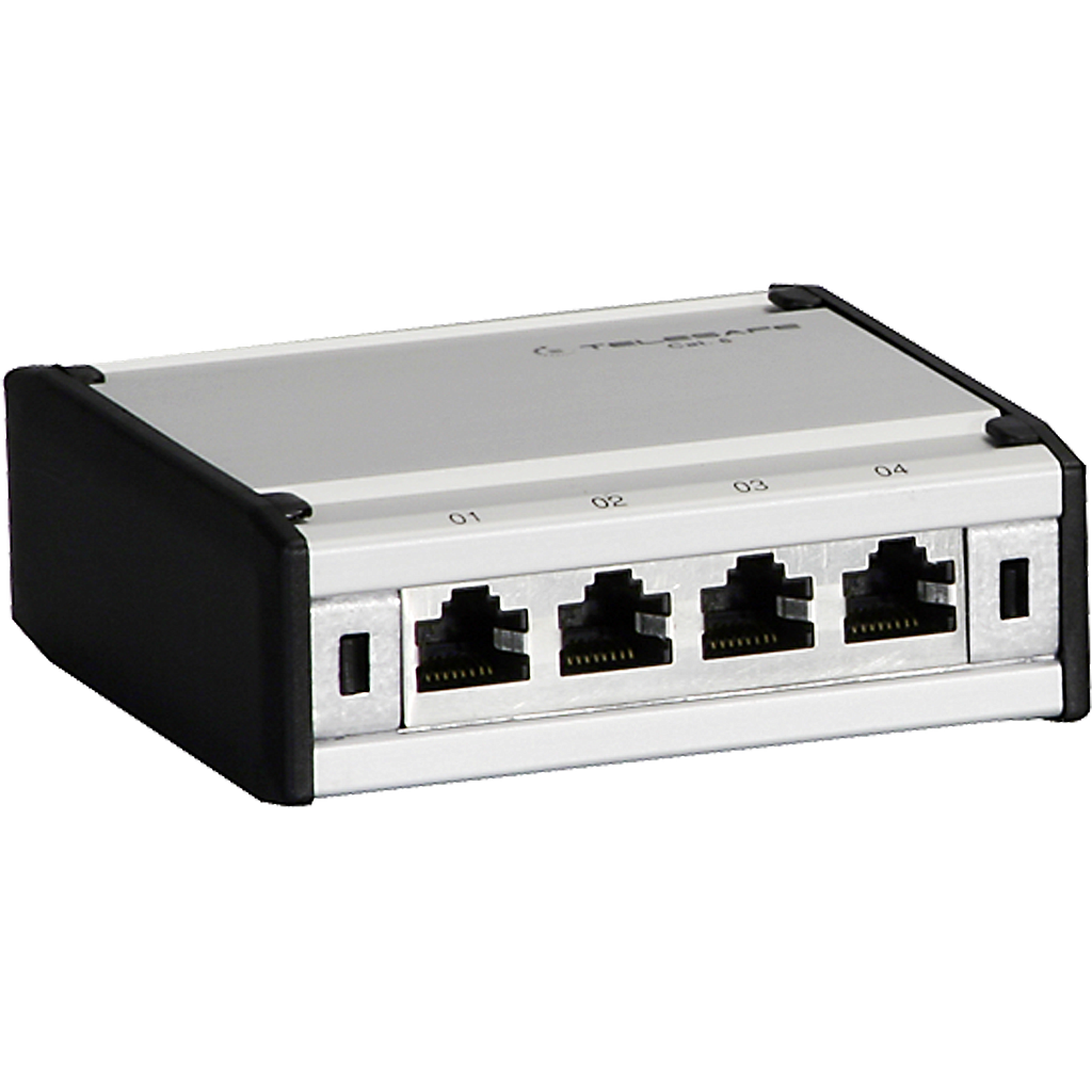 Patch box mini 4xRJ45s Kat.6
