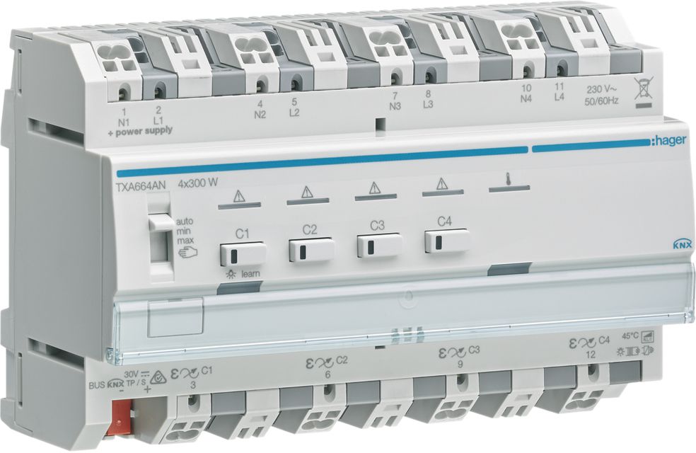 REG-Dimmaktor HA KNX easy