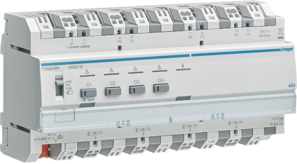 REG-Dimmaktor HA KNX system