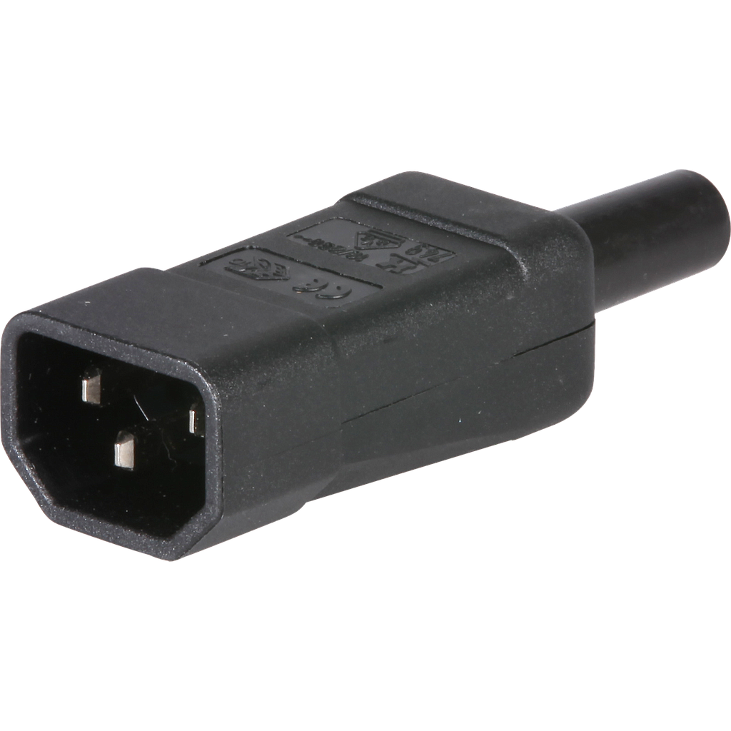 Apparatestecker LNPE 10A/250V