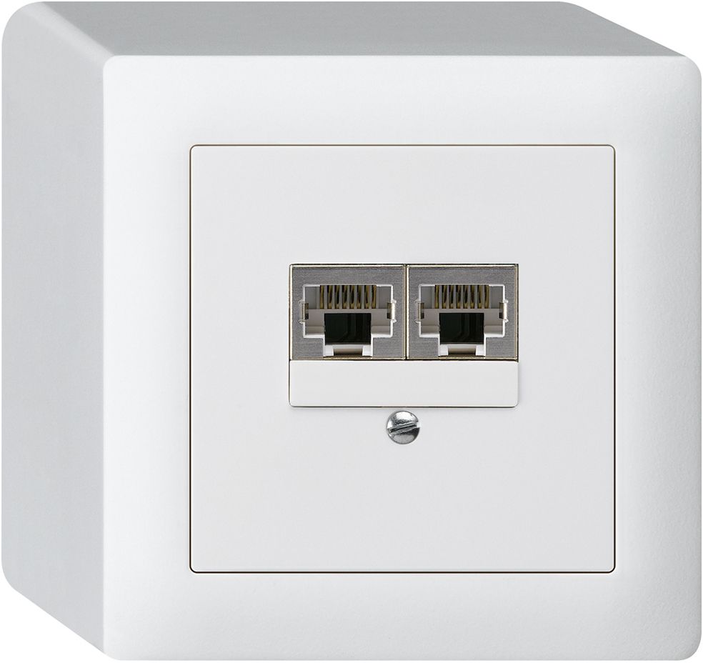 AP-Dose KAL 2×RJ45s getrennt
