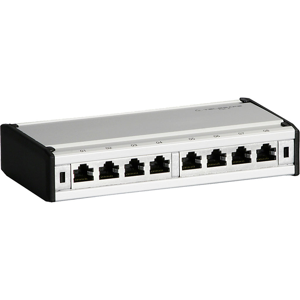 Patch box mini 8xRJ45s Kat.6