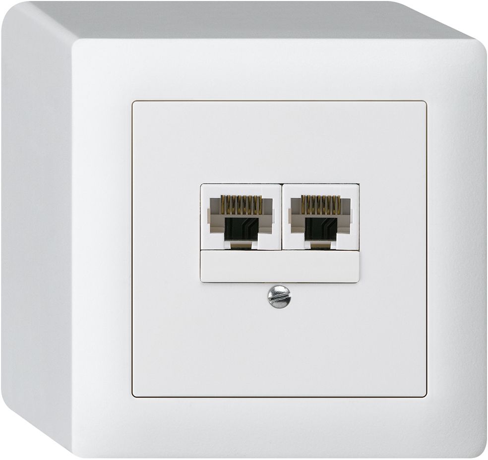 AP-Dose KAL 2×RJ45u getrennt