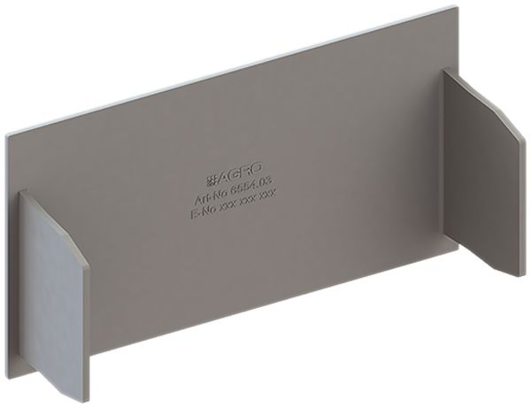 Abschlussplatte z.127300369 gu