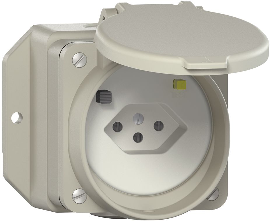 AP-FI-Steckdose ABB METALL NAP
