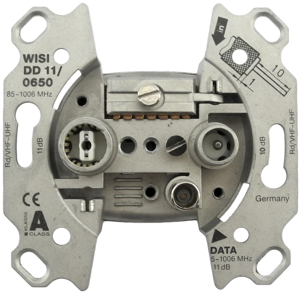 Datendose R/TV DD11 11dB 5-